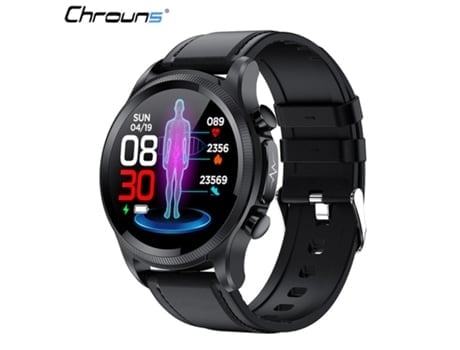 Relojes inteligentes con monitor de glucosa Reloj inteligente deportivo resistente al agua para hombres y mujeres AUJEZON