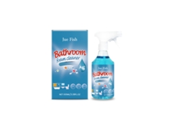 Tarjeta de limpiador antibacteriano para baño con etiqueta nueva