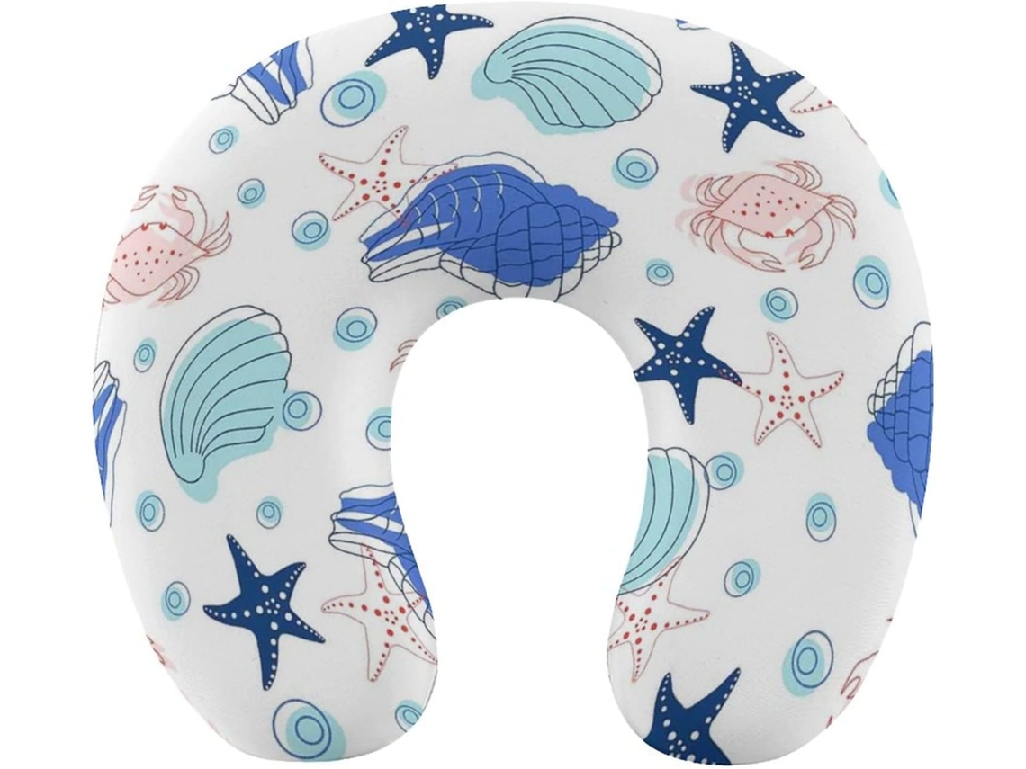 Almohada Viaje Forma Animal Espuma Viscoelástica Viscoelástica Fácil Relajación Cómodos Familia.brfácil