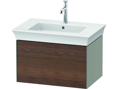 DURAVIT Tulip blanco, mueble de baño montado en la pared, ancho 684 x profundidad 458mm, con 1 extractor, con tecnología de punta, WT42410