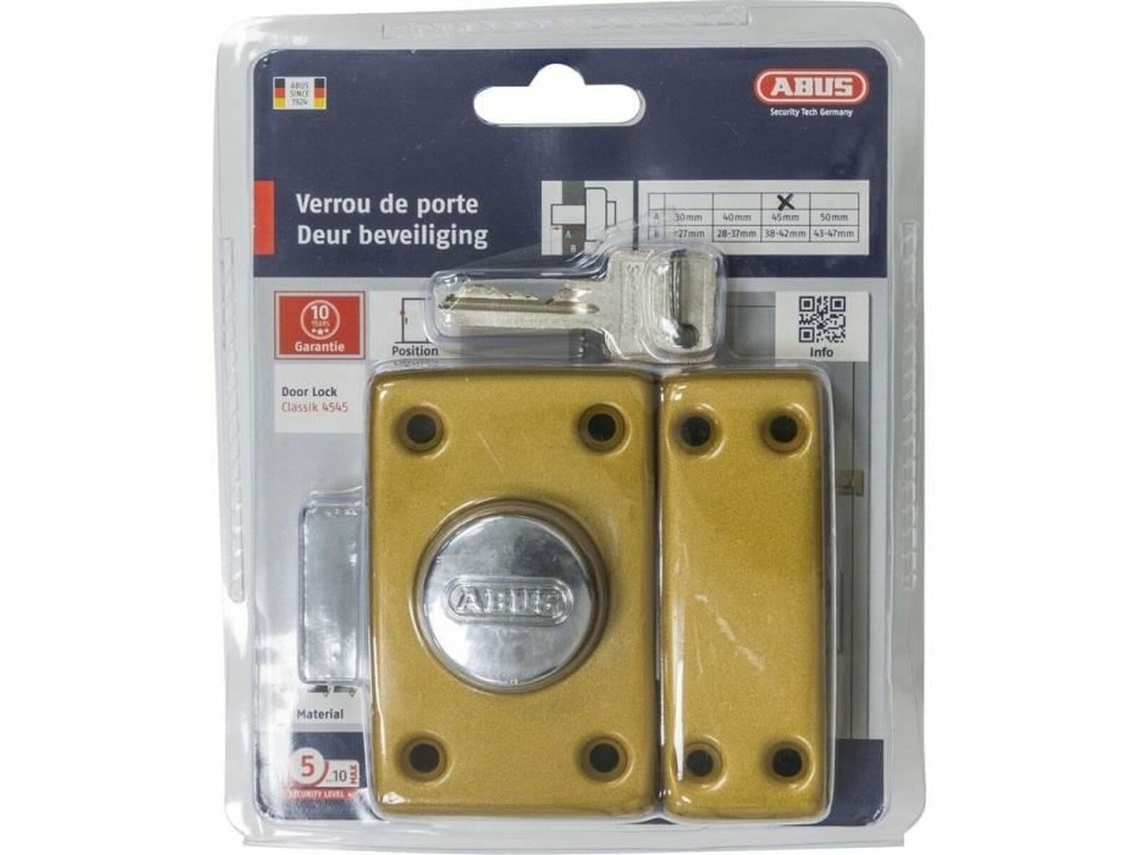 Candado de llave ABUS CLK CB 45 B EK