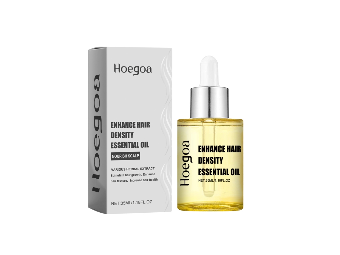 Aceite esencial eficaz para el crecimiento rápido del cabello.
