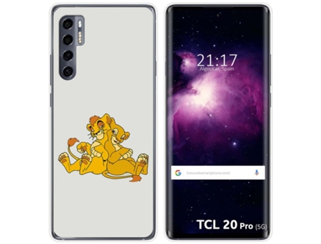 Carcasa TCL 20 Pro 5G TUMUNDOSMARTPHONE Dibujos Multicolor