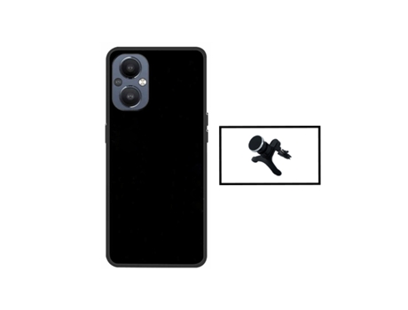 Funda Proteção Traseira Lite para Oppo Oppo Reno Reno7 Lite GIFT4ME Silicona Negro