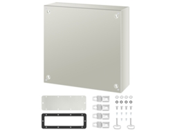 Caja Eléctrica Succebuy De Acero Al Carbono Ip65 De 24 X 24 X 8 Pulgadas De