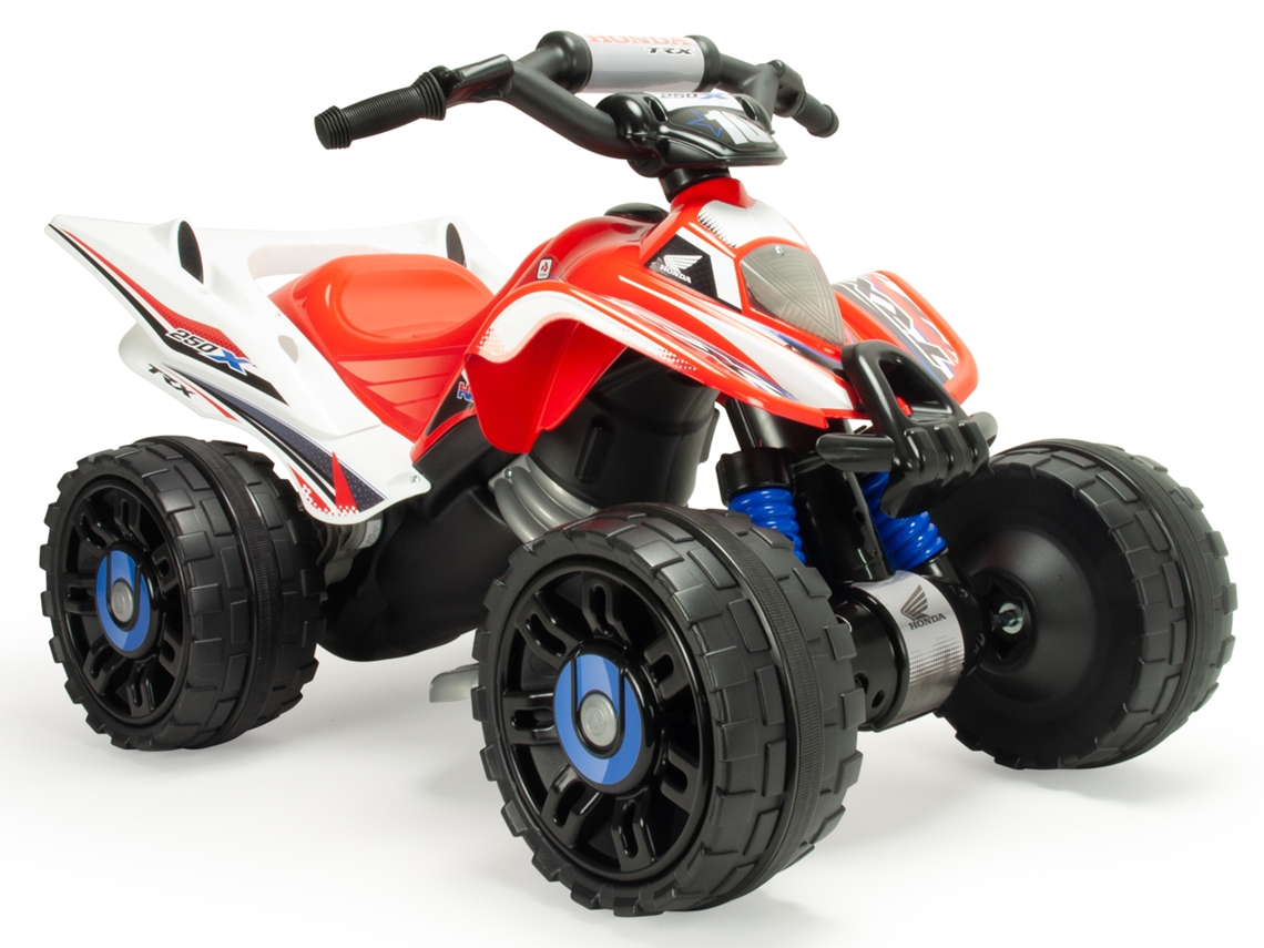 Quad INJUSA Honda ATV 12V Rojo (Edad Mínima: 24 Meses - 90 x 59 x 60 cm)