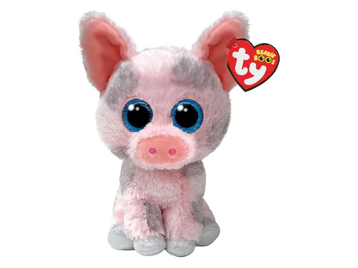 Ty Beanie Boos Hambone Hog Ty 37318 Meteorp25 Muñeca de peluche rosa coleccionable