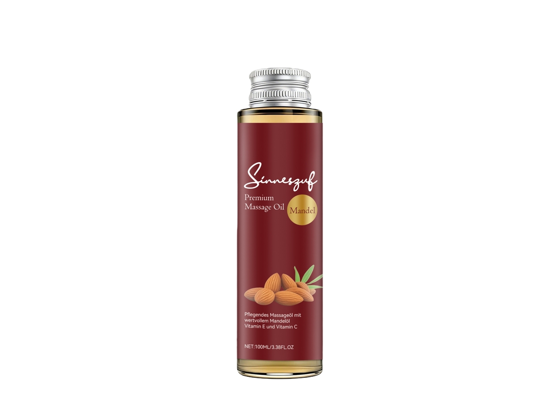 Aceite de masaje nutritivo e hidratante para pieles naturales.