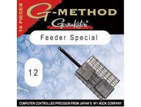 Paquete de 10 ganchos GAMAKATSU G-Method Feeder Special