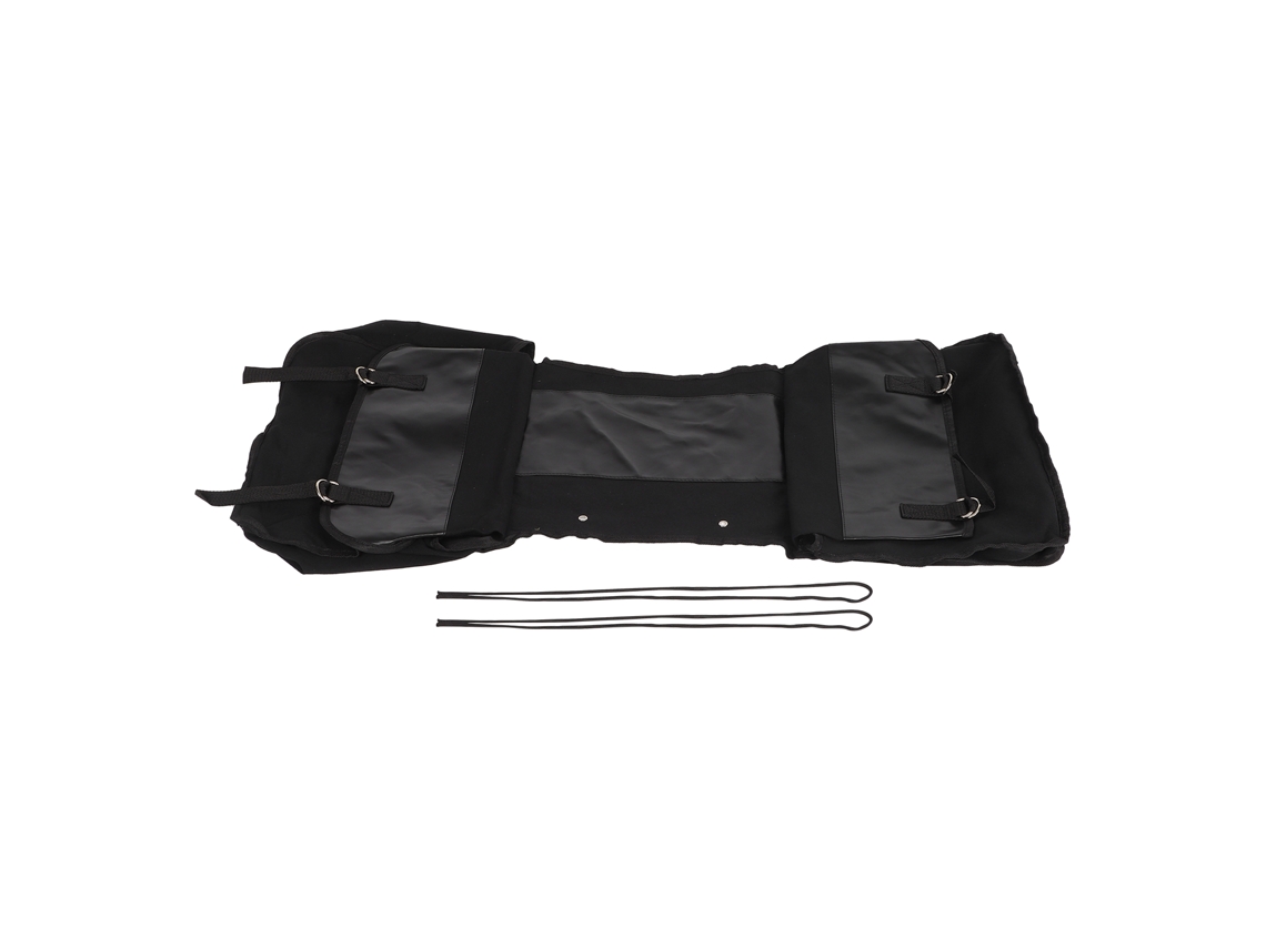 Mochila De Baúl Para Bicicleta De Gran Capacidad Bolsa De Portaequipajes Para Bicicleta Montaña Bicicleta Negra