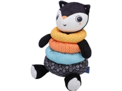 Anéis De Pelúcia Empilháveis, Brinquedo Para Bebê, Macio, Lavável Na Máquina