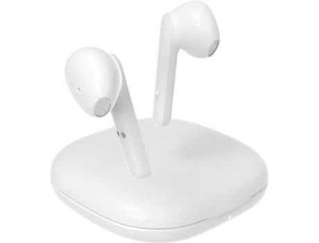 Auriculares Bluetooth True Wireless CHRONUS LYEJL124 (In Ear - Micrófono - Noise Cancelling - Blanco)