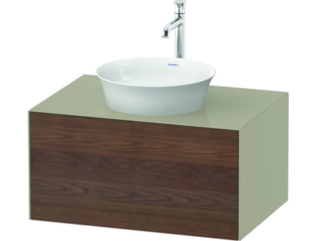 DURAVIT Tulip blanco, mueble de baño montado en la pared, ancho 800 x profundidad 550mm, con 1 extractor, con tecnología de punta, WT49750
