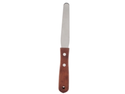 Cuchara De Cera Metal Cuchillo Mezclador Aplicador Mango De Madera Herramienta Depilatoria