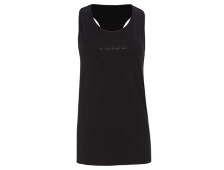 Camiseta sin Mangas de Mujer para Deporte BLUEBALL SPORT Natural Racerback Negro (M)
