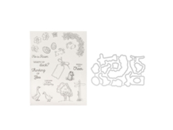 Sello Transparente Reutilizable Decorativo Para Álbunes De Fotos, Diarios, Tarjetas Y Manualidades Diy