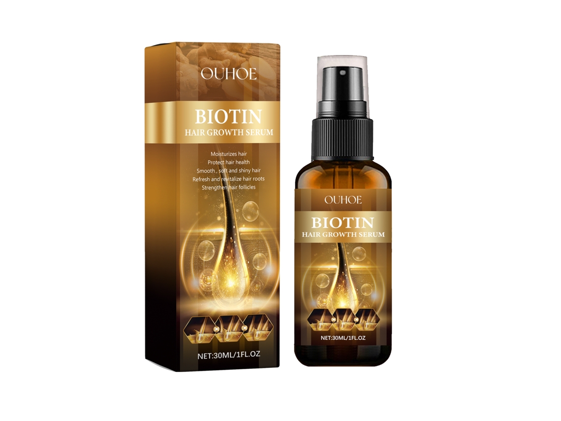 Spray fortalecedor de raíces con biotina
