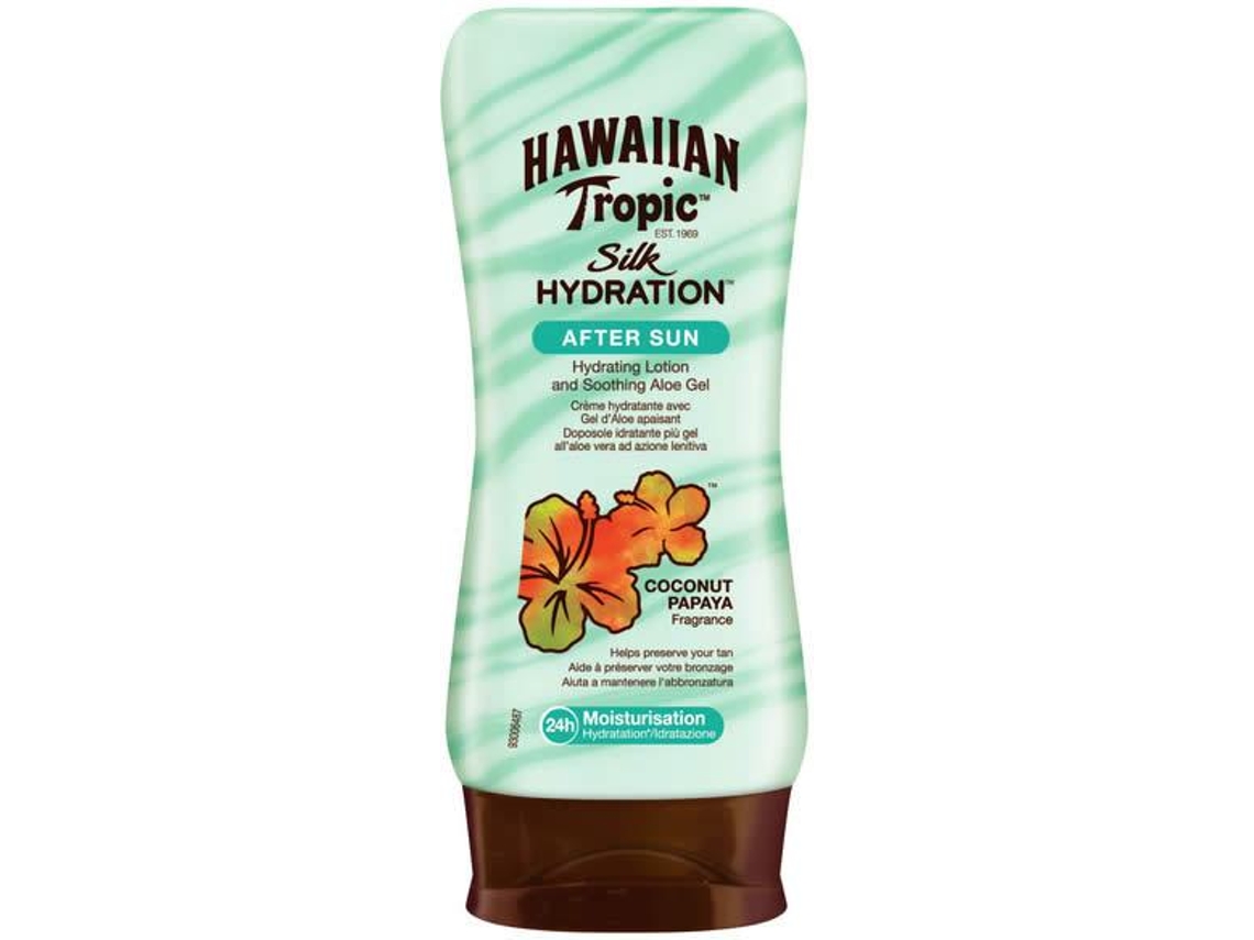 Loción Post-solar Hidratación Seda Ultra-ligera - Coco Y Papaya 180 Ml