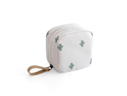 Bolsa De Maquillaje Linjou Mini Cactus Organizador De Cosméticos Viaje Toiletry Bag Portátil