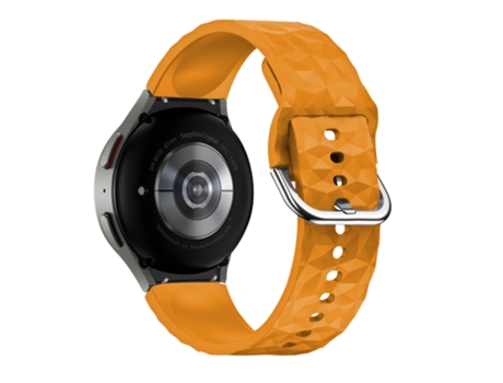 Correa para Galaxy Watch 5 / 5 Pro / 4 Silicona Texturizada Diamante Mostaza AVIZAR