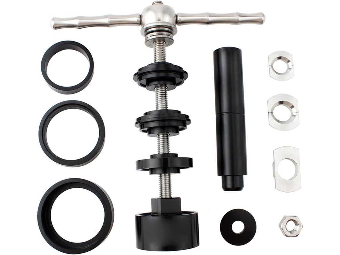 Extractor De Rodamientos Para Bicicleta Y Herramienta Compatible Con Mango De Acero Inoxidable, Herramientas De Montaje Incluidas.