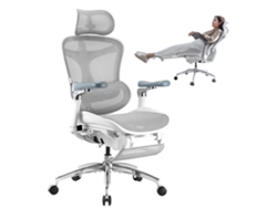 Sihoo Doro C300 Pro Silla De Oficina Ergonómica JT - Reposabrazos 5d, Soporte Lumbar Autoajustable, Respaldo De Malla - Hasta 150kg - Blanco