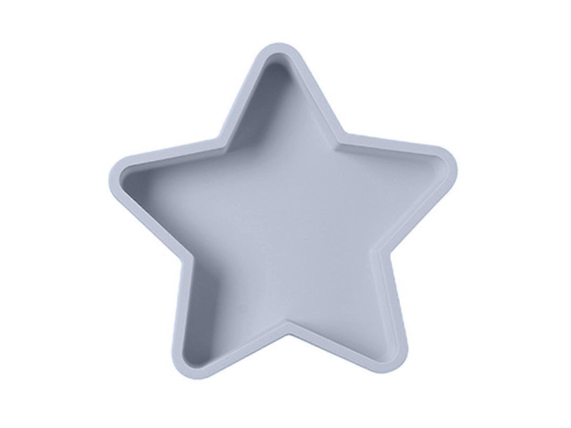 Molde De Pastel De Silicona Flexible Antiadherente Forma Estrella Horno Lavavajillas Seguro