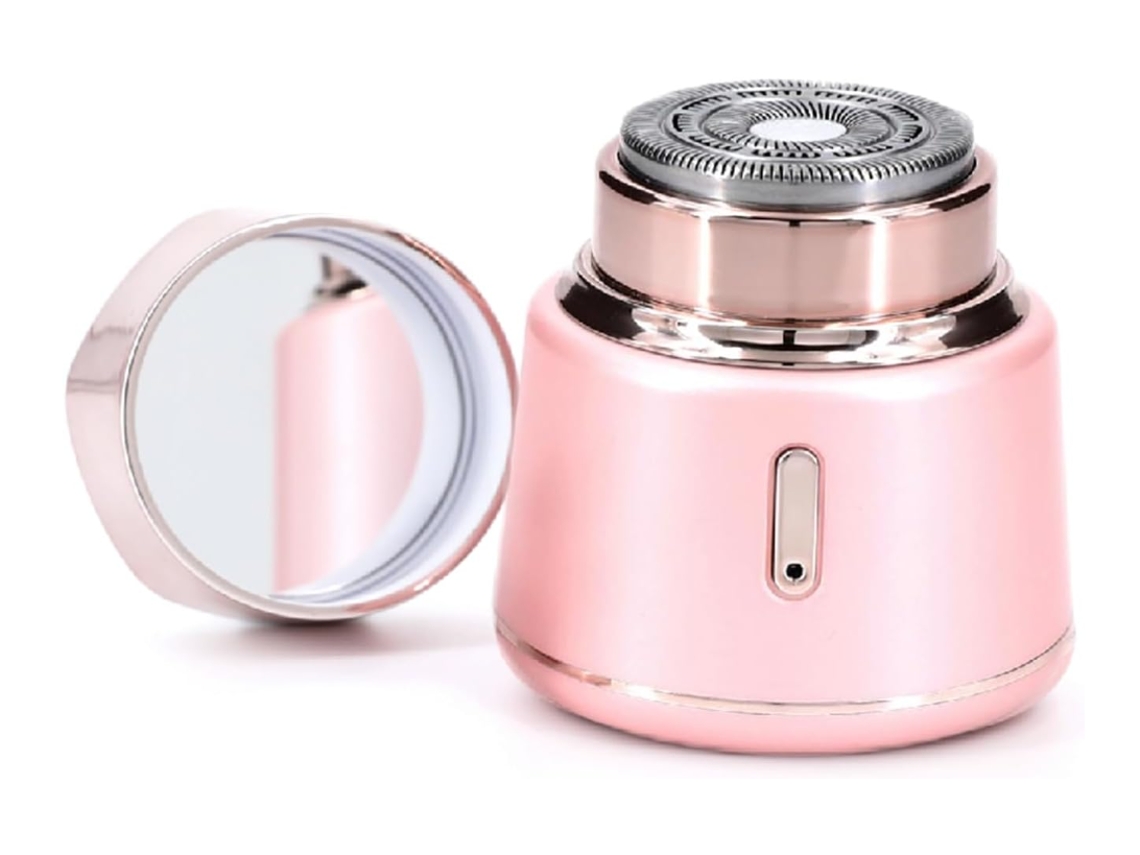 Depiladora facial para mujer, recargable, sin dolor, color rosa, Jytgalx, 20 peniques