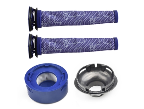 Kits de aspiradora para Dyson V7 V8, Kit de filtro de cubierta trasera de Motor, herramientas de repuesto de limpieza para el hogar