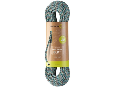 Cuerda De Escalada EDELRID Cordas Swift Eco Dry (Gris - 60 m)