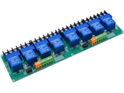 Componente De Transmisión De 8 Canales Con Múltiples Opciones De Voltaje: 5v, 12v, 24v, Compatible Con Hogares Inteligentes.