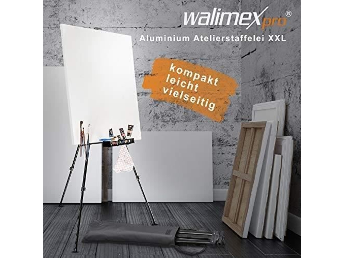 Caballete de Taller Aluminio Plástico Caucho Fibra WALIMEX PRO