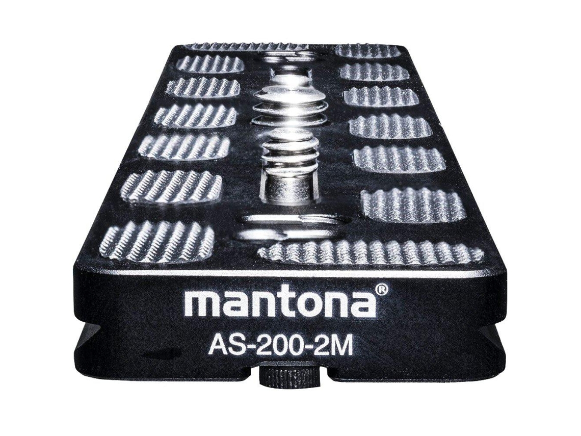 Placa de liberación rápida Mantona As-200-2M