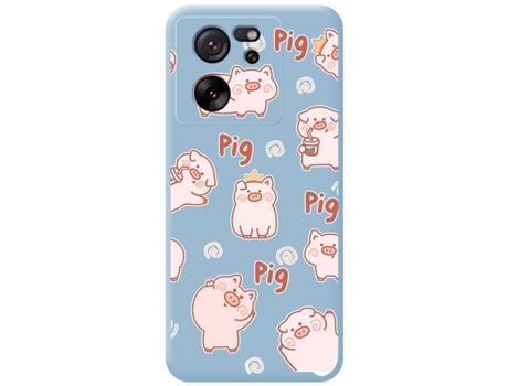 Funda para Xiaomi Xiaomi 13T TUMUNDOSMARTPHONE Silicona Líquida Azul
