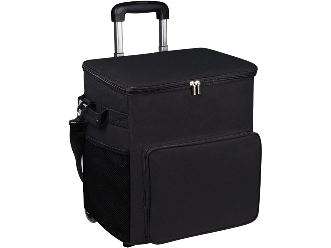 Nevera Port Til Con Ruedas Carrito Impermeable Asa 35 Litros Para Jard N Playa Compras Camping Y Actividades Al Aire