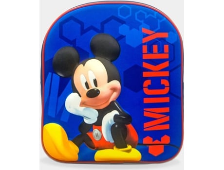 Mochila DISNEY Mickey 3D (Rojo - 30 x 16 x 10 Cm)