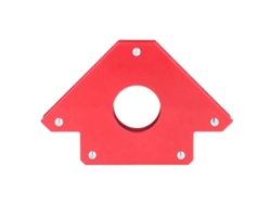 Abrazadera De Soporte Angular Para Imán De Soldadura De 5 Pulgadas Y 75 Lb, Fabricada En Acero Inoxidable.