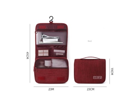 Bolsa de aseo plegable Bolsa de almacenamiento organizador colgante KH2023