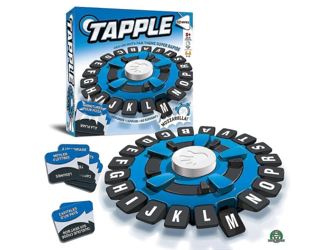 Tap01 Juego Electrónico De Palabras Para Reflejos Rápidos, De 2 A 8 Jugadores, A Partir De 8 Años.