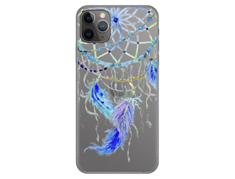 Carcasa iPhone 11 Pro Max (6.5) TUMUNDOSMARTPHONE Dibujos Transparente Multicolor