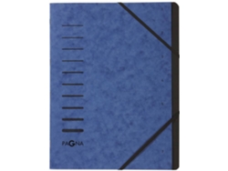 Carpeta PAGNA 40058-02 (Azul - A4 - 32x24.5cm - PVC)