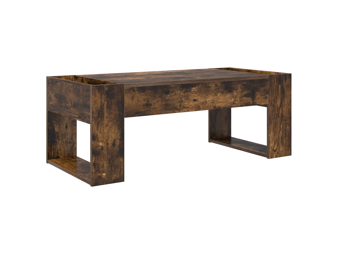 Mesa de centro en roble ahumado, 110 x 50 x 41 cm, MAISON EXCLUSIVE