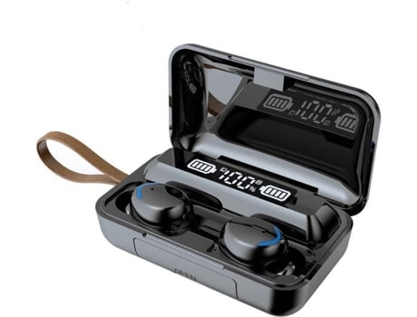 Auriculares Bluetooth True Wireless LOVEBABYLY F9 (In Ear - Micrófono - Noise Cancelling - Negro)