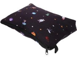 Neceser Práctico De 2 Piezas Con Estampado, Espacio Portátil Para Cosméticos Y Almacenamiento Organizado.