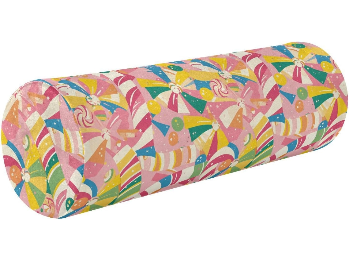Almohada Frodotgv Atractiva Cilíndrica Espuma Viscoelástica (poliéster) (espuma Viscoelástica).brsoporte