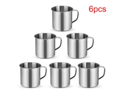 Piezas para tazas de té de acero inoxidable Jortmrd para acampar al aire libre y senderismo