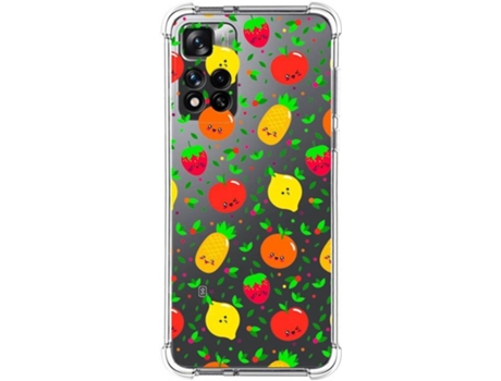 Carcasa para Xiaomi Redmi Note 11 Pro+ Plus 5G TUMUNDOSMARTPHONE Dibujos Antigolpes Frutas 01 Multicolor