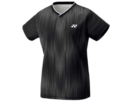 Camiseta de Mujer YONEX Crew Neck Tenis Poliéster Negro (S)