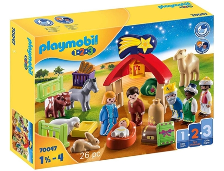 PLAYMOBIL 1.2.3 Presépio (Edad Mínima: 18 Meses)