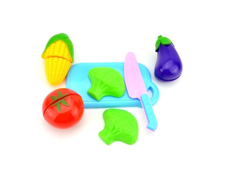 Cortador de Frutas Vegetales, Juego de Casa de Juego de Simulación de Plástico- Set-E